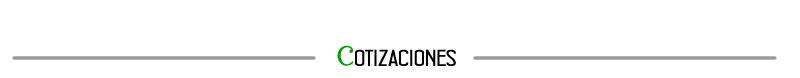 Cotizaciones